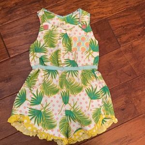 Wildflowera toddler romper sz 4